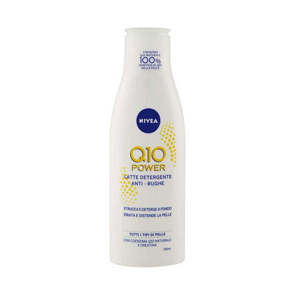 Nivea Latte Detergente Antirughe Per Il Viso Al Q10 Plus -200 ml