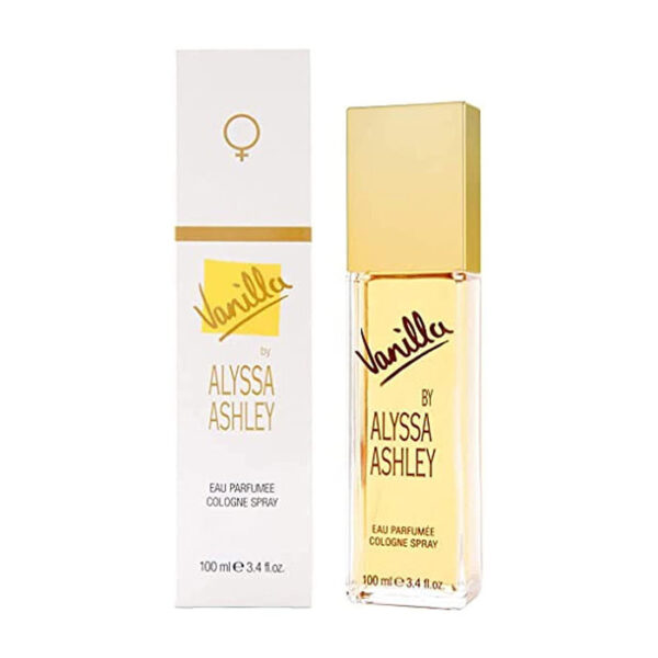 Alyssa Ashley Vanilla Eau de Parfum Cologne Spray -100 ml