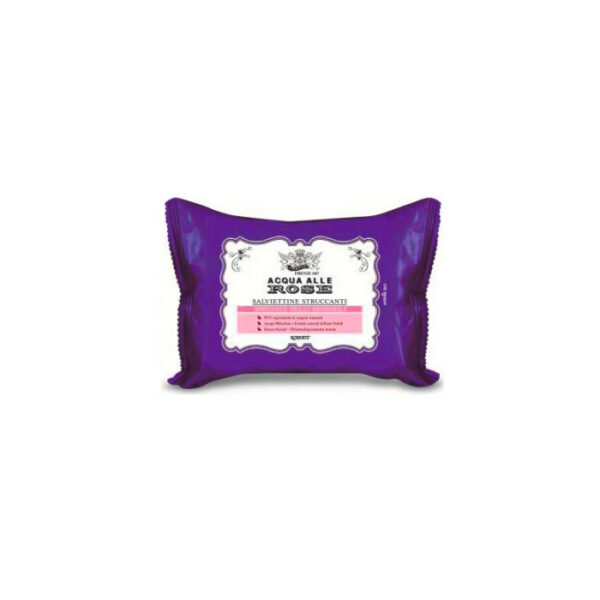Roberts Acqua alle Rose - Salviettine Struccanti Pelli Sensibili -25 pz