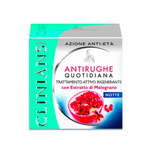 Clinians Crema Antirughe Notte All'Estratto Di Melograno -50 ml
