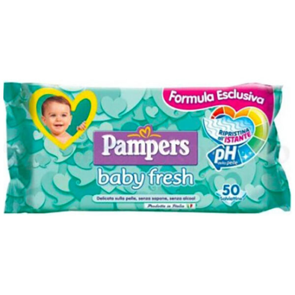 Pampers Baby Fresh formula esclusiva - 50 salviettine