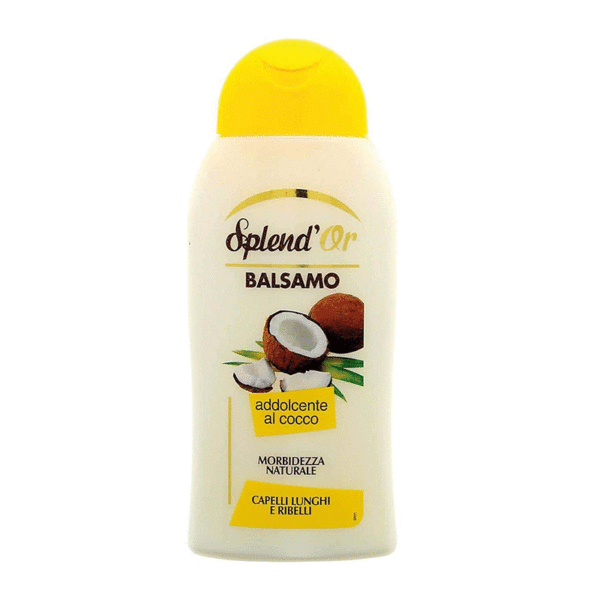 Splend'Or Balsamo Addolcente al Cocco Capelli Lunghi e Ribelli -300 ml