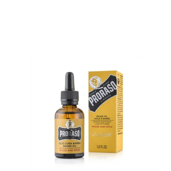 Proraso Olio Barba Wood and Spice -30 ml
