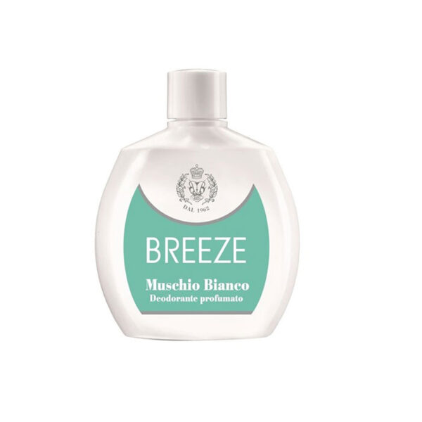 Breeze Deodorante Squeeze Muschio Bianco