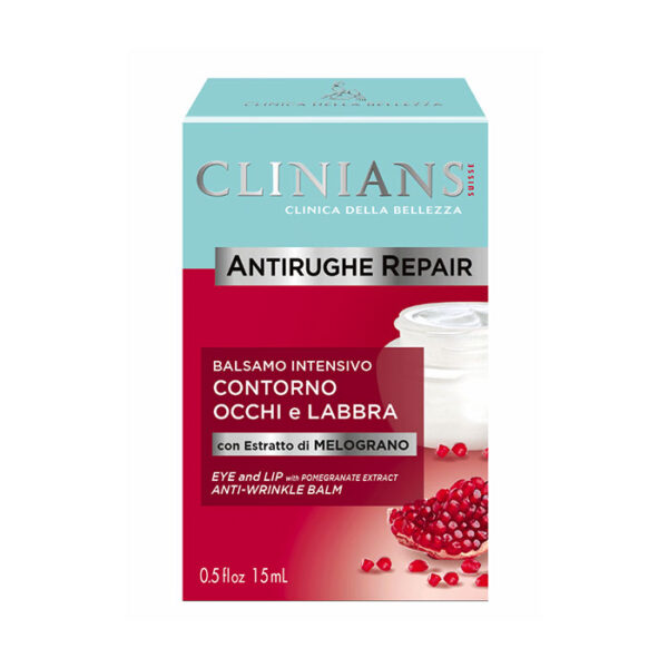 Clinians Antirughe Balsamo Intensivo Contorno Occhi e Labbra -50 ml