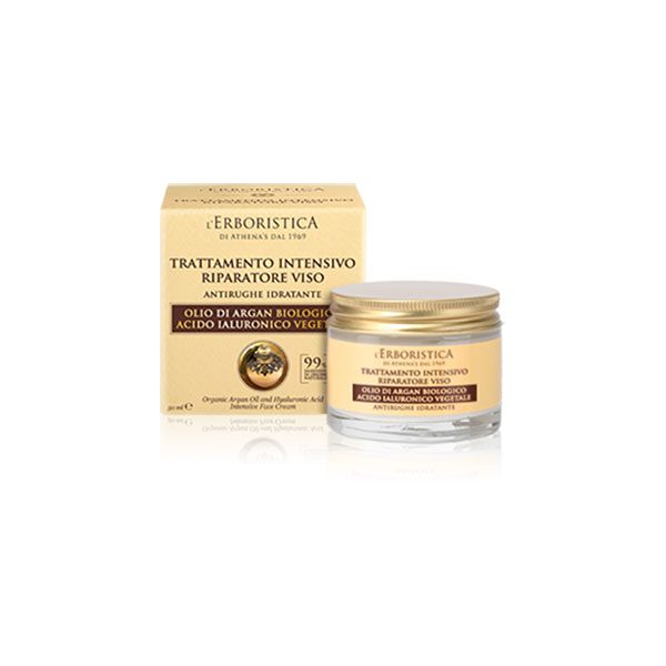 L'erboristica Trattamento intensivo Riparatore Viso Argan -50 ml