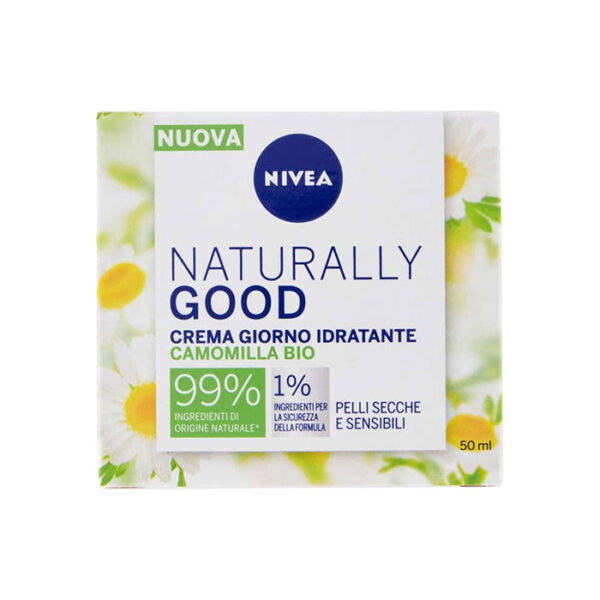 Nivea Naturally Good - Crema Giorno Idratante Camomilla -50 ml