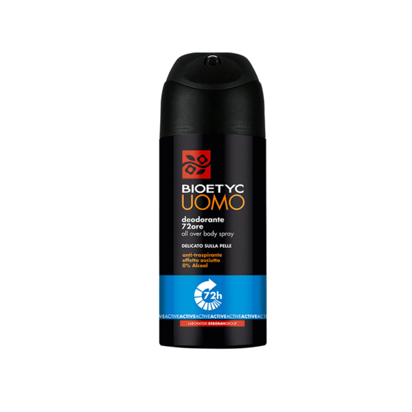 Bioetyc Deodorante 72 Ore all Over Body Spray Active