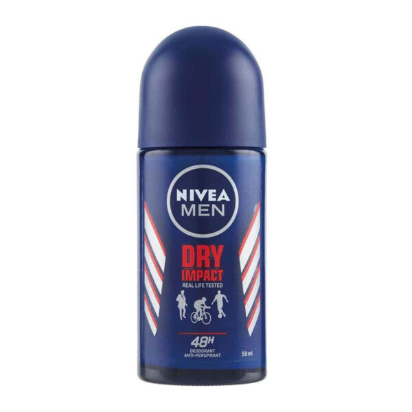 Nivea for Men Deodorante Roll on Dry Impact -50 ml