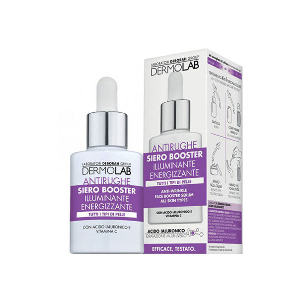 Dermolab sierobooster antirughe illuminante energizzante -30 ml
