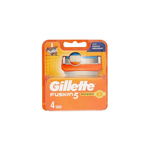 Gillette Lame Di Ricambio Per Rasoi Fusion Power -4 lame