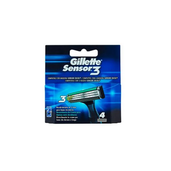 Gillette Sensor3 4 Ricariche