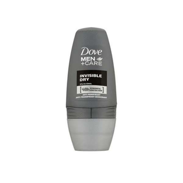 Dove Men+Care Deodorante Roll-On Invisible Dry -50 ml