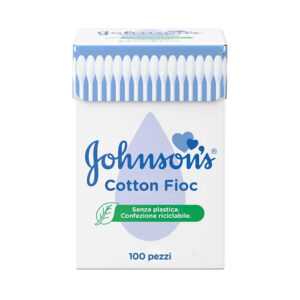 Johnson's Bastoncini Igienici Ovattati Cotton Fioc 100 pezzi