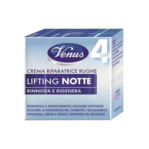 Venus crema riparatrice rughe Lifting Notte rinnova e rigenera -50 ml