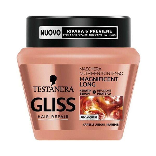 Gliss Maschera Magnificent Long  Nutrimento Intensivo -300 ml