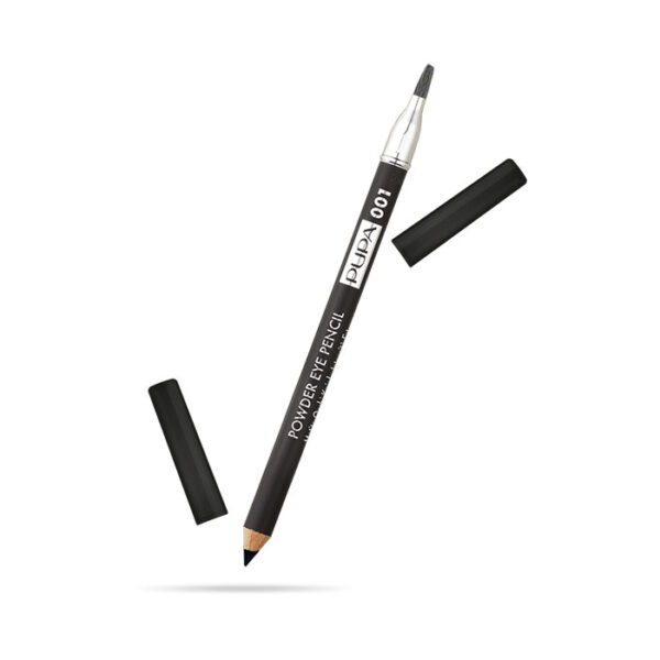 Pupa Powder Eye Pencil -Colore N.01 Powdery Black
