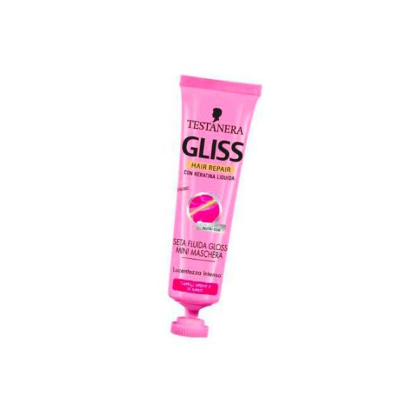 Gliss Mini Maschera Hair Repair  Seta Fluida Gloss  -20 ml