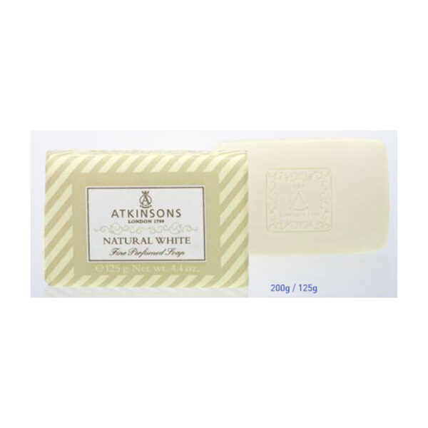 Atkinsons Saponetta Mani e Corpo Natural White -125 ml