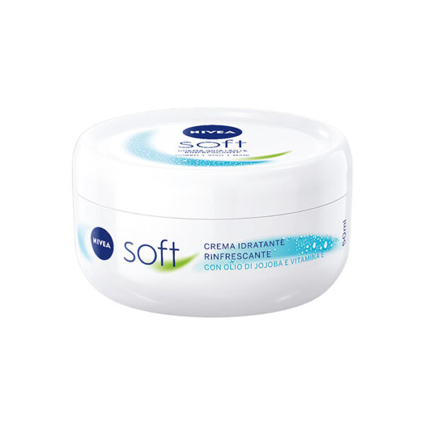 Nivea Soft Crema Idratante Rinfrescante Viso - Corpo - Mani 300 ml