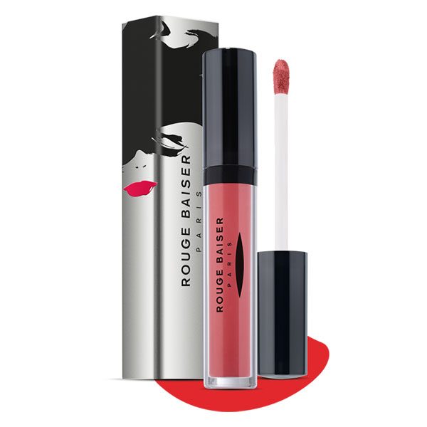 Rouge Baiser Rossetto Liquido Laque à lèvres évidemment vinyle -Colore N.702 Nude Rose