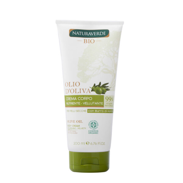 Naturaverde Bio Crema Corpo all'Olio d'Oliva 200 ml