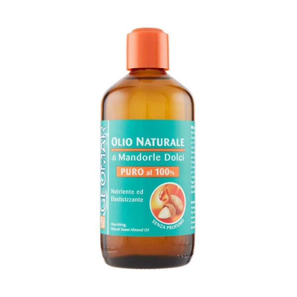 Geomar Olio Naturale di Mandorle Dolci Puro al 100% -250 ml
