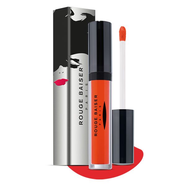 Rouge Baiser Rossetto Liquido Laque à lèvres évidemment vinyle -Colore N.708 Orange Abricot