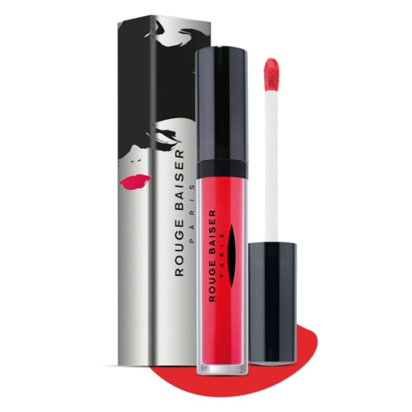 Rouge Baiser Rossetto Liquido Laque à lèvres évidemment vinyle -Colore N.707 Orange Corail