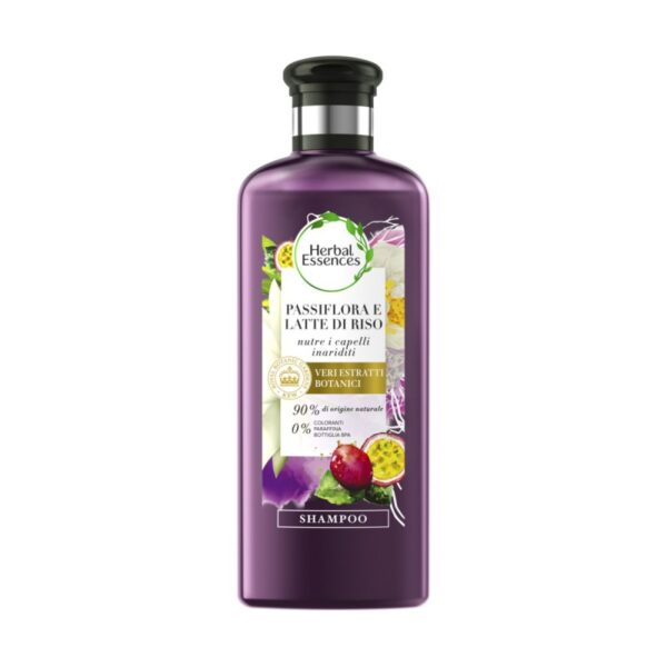 Herbal Essence Shampoo Passiflora e Latte di Riso -250 ml