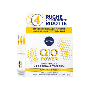 Nivea Crema Giorno Antirughe + Rassoda e Tonifica Q10 Power -50 ml