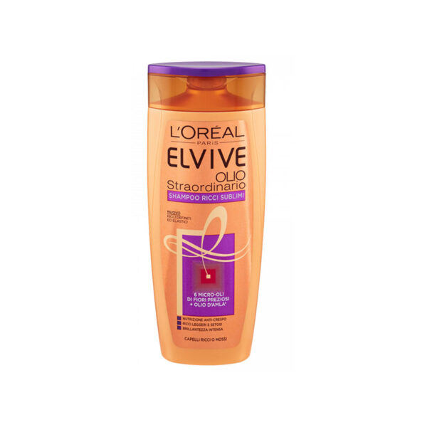 Elvive Shampoo Olio Straordinario Ricci Sublimi -250 ml