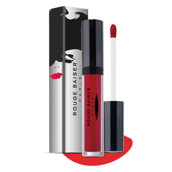 Rouge Baiser Rossetto Liquido Laque à lèvres évidemment vinyle -Colore N.711 Rouge Profond