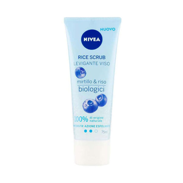 Nivea Scrub Levigante Viso mirtillo & riso biologici 75 ml
