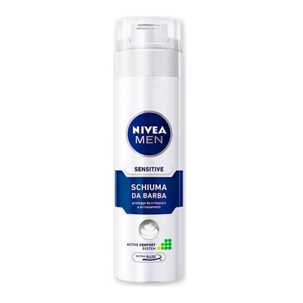 Nivea for Men Schiuma Da Barba Anti-Irritazione Sensitive For Men -200 ml