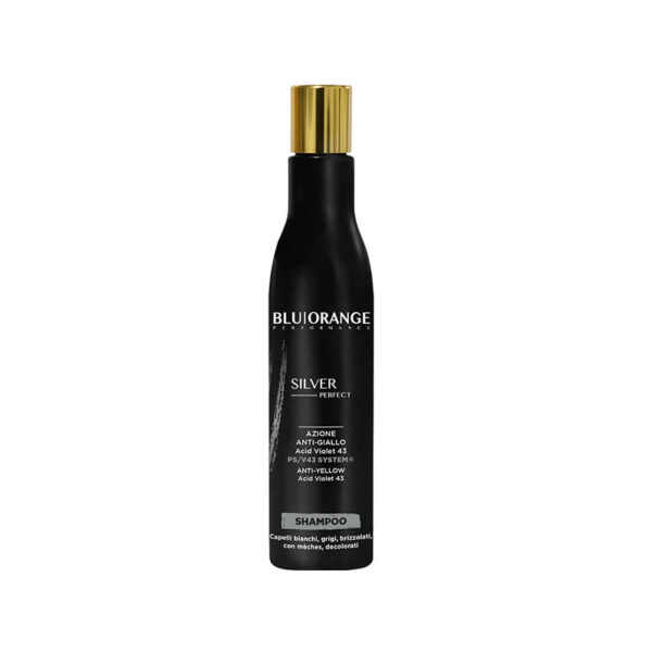 Blu Orange Silver Perfect Shampoo per Capelli Bianchi, Grigi, brizzolati -200 ml