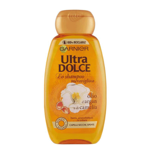 Ultra Dolce shampoo meraviglioso con olio di argan e camelia -300 ml