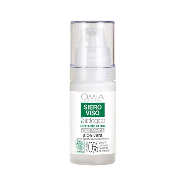 Omia Siero Viso Aloe Idratante 24H Equilibrante 30 ml
