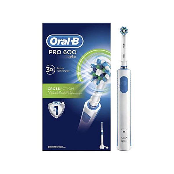 ORAL-B CrossAction Spazzolino Elettrico Pro 600