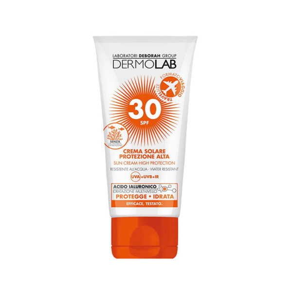 Dermolab Sun Crema Solare Viso e Corpo Formato Viaggio SPF 30 -50 ml