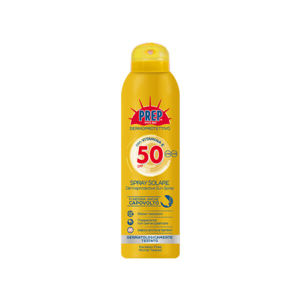 Prep Spray Solare Protezione Alta SPF 50+ -150 ml