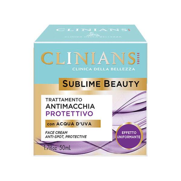 Clinians Trattamamento Antimacchia Protettivo con acqua d'uva SPF10 -50 ml