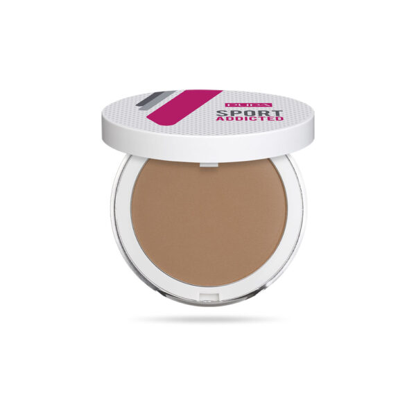 Pupa Sport Addicted Bronzer Terra Abbronzante Resistente al Sudore e all'Acqua -Colore N.003 Intense Bronze
