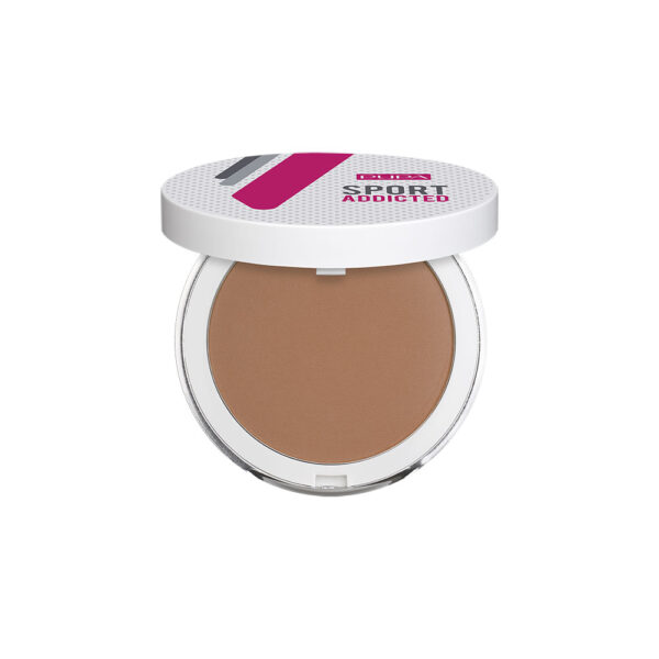 Pupa Sport Addicted Bronzer Terra Abbronzante Resistente al Sudore e all'Acqua -Colore N.004 Dark Bronze