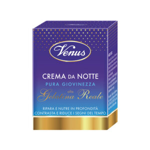 Venus Pura Giovinezza Crema Viso Da Notte Alla Gelatina Reale -50 ml