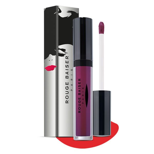 Rouge Baiser Rossetto Liquido Laque à lèvres évidemment vinyle -Colore N.713 Violet Scandal