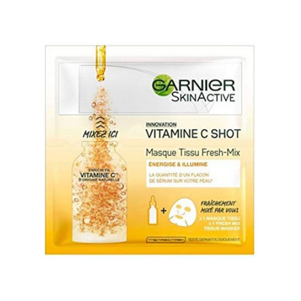Garnier Skinactive Maschera in Tessuto + Vitamina C Shot