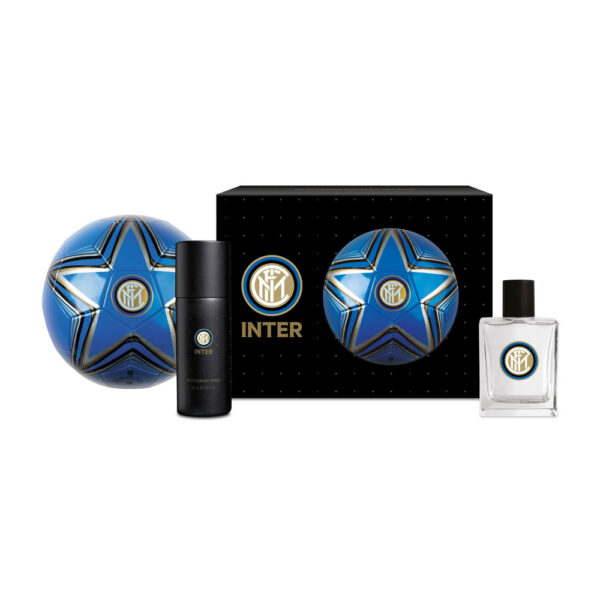 Inter Confezione Regalo -Eau de Toilette 100 ml + Deodorante + Pallone