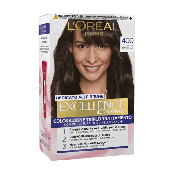 Excellence Crema Colorante 400 Castano Naturale