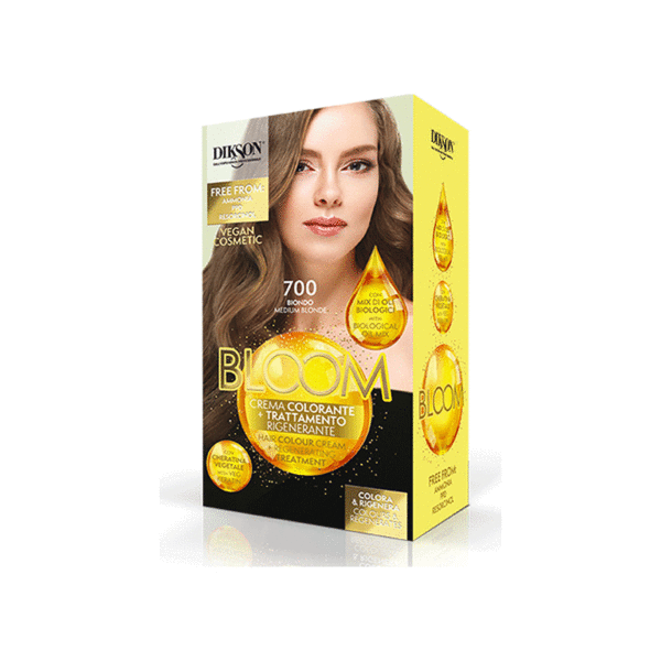 Dikson Crema Colorante Bloom -Colore N.700 Biondo